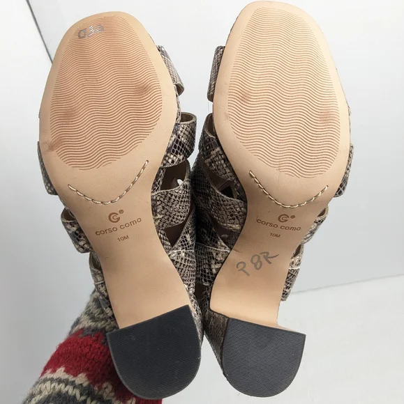 Corso Como leather heeled sandals - Picture 12 of 16